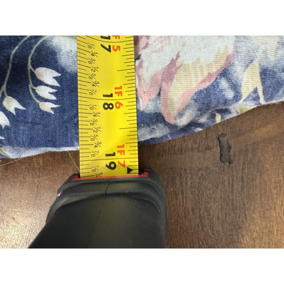 Polo Ralph Lauren Floral Sleeveless Dress Womens XL Blue Tiered Casual Summer - Picture 7 of 8